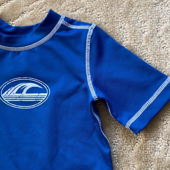Koala Baby Blue Wave Swim Rashguard T-shirt 12m - Picture 3 of 7